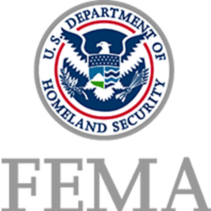 The Department of Homeland Security FEMA logo